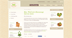 Desktop Screenshot of biofachgeschaefte.it